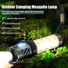 Dash Dock Trending: Rechargeable Outdoor Mosquito Repellent Lamp (One Set)