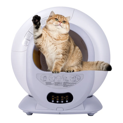 Dash Dock Elite: Self-cleaning Litter Box With Automatic Scooping And Deodorization