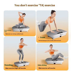 Portable Smart Power Vibration Plate – Household Fitness Machine