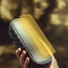 Dash Dock Essential: Waterproof Solar Bluetooth Speaker with USB Charging – Outdoor Wireless Speaker