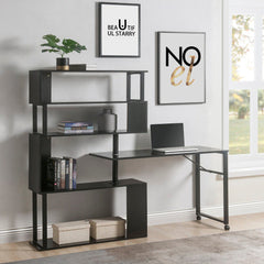 Dash Dock Essential: Home Office Computer Desk L-shaped Corner Table