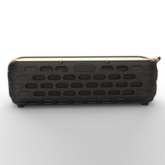 Dash Dock Essential: Waterproof Solar Bluetooth Speaker with USB Charging – Outdoor Wireless Speaker
