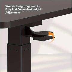 Dash Dock Essential: Standing Scroll Table With Hidden Wheels Side Table Height-adjustable Bed Table