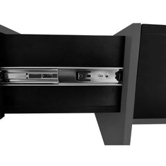 Dash Dock Essential: Unique Design Coffee Table With 4 Hidden Storage Compartments