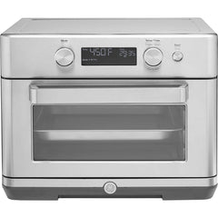 Dash Dock Elite:  GE Digital Air Fryer Toaster Oven + Accessory Set | Convection Toaster with 8 Cook Modes | Large Capacity Oven - Fits 12" Pizza | Countertop Kitchen Essentials | Stainless Steel