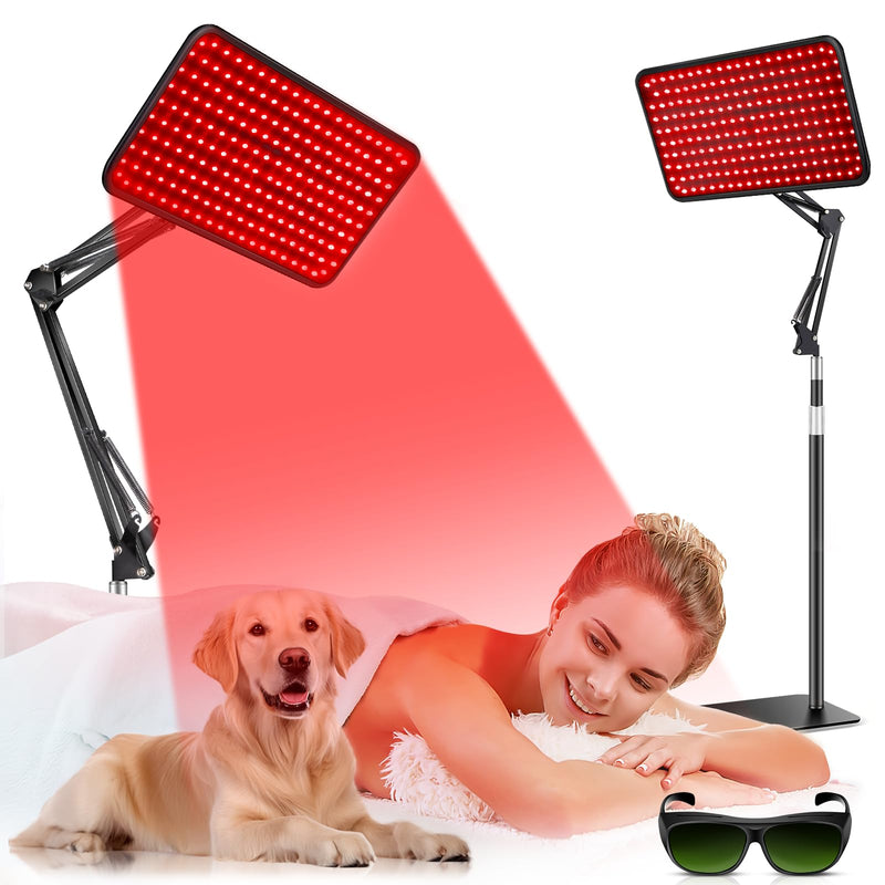 Dash Dock Essential: HALIDODO Red Light Therapy for Body940nm Red Light Therapy Lamp with Adjustable StandInfrared Light Therapy for Body660nm Red Light Lamp&850nm Redlight Therapy Device for Body and Face