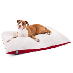 Dash Dock Essential:  36x48 Red Rectangle Pet Dog Bed By Majestic Pet Products Large