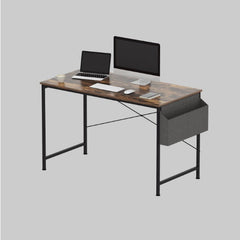 Dash Dock Essential: 48 Inch Computer Desk Home Desk Workstation Brown
