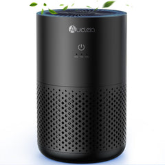 Silent Bedroom Air Purifier 588 Ft² - Aromatherapy Edition (Black)