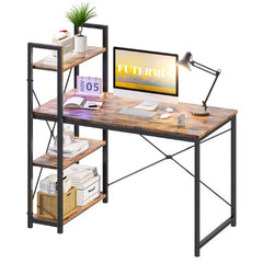 Dash Dock Essential: Computer Desk With LED Light, Small Space Desk