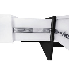 Dash Dock Essential: Unique Design Coffee Table With 4 Hidden Storage Compartments