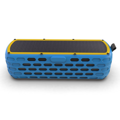 Dash Dock Essential: Waterproof Solar Bluetooth Speaker with USB Charging – Outdoor Wireless Speaker