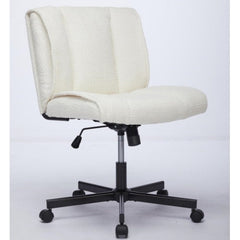 Dash Dock Essential: Armless Desk Chair With Wheels Office Chair With Adjustable Swivel Computer Task Chair