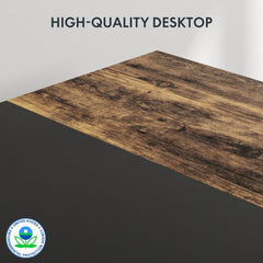 Dash Dock Essential: 63 Inch Computer Desk Home Office Desk Workstation Black