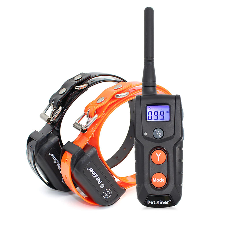 Dog Training Collars with Remote - Shock Collar for 2 Dogs Small Medium Large Rechargeable 100% Waterproof E-Collar with 3 Training Correction Modes Shock Vibration Beep 1000 Range