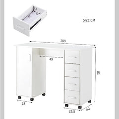 Dash Dock Essential: Home Office Computer Desk With Drawers
