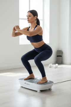 Model Squatting - Product Visible